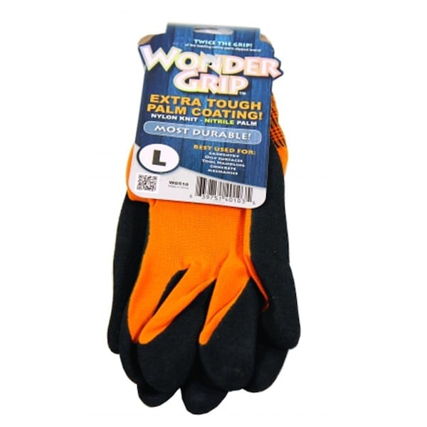 Lfs Glove Wonder Grip Extra Tough Garden Gloves Large Sienna WG510L 001576 - main